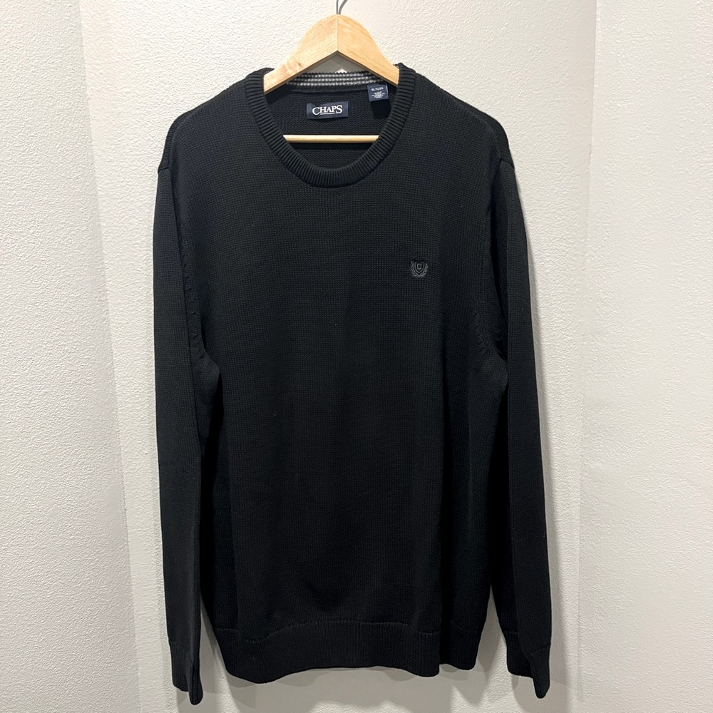NWOT Men’s Chaps Knit Sweater - XL